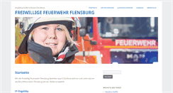 Desktop Screenshot of ff-flensburg.de